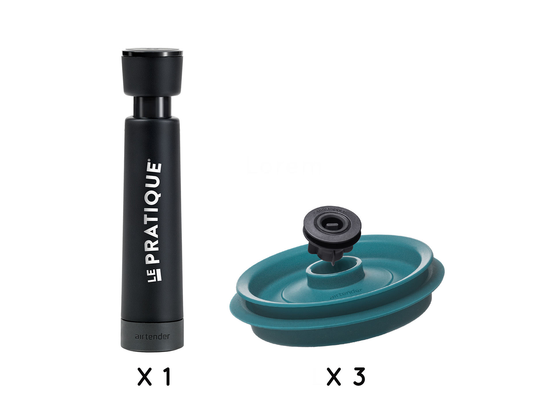 Pompe mise sous vide LE PRATIQUE pour bocaux